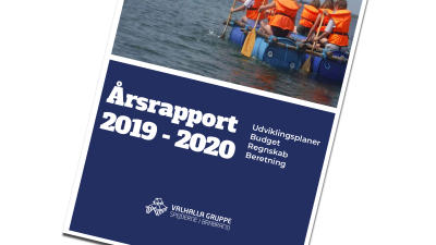 Forside af Valhalla Gruppe - Årsrapport 2020